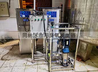 順利完成游泳池用200g/h臭氧發(fā)生器驗收